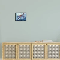 Stupell Industries Deep Ocean Sea Turtle Framed Giclee Art