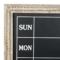 Brown Wood Farmhouse Wall Chalkboard, 32" x 16" x 2"