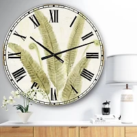 Designart 'Simple Forest Ii Farmhouse Wall Clock
