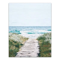 Beach Boardwalk 11" x 14" Canvas Wall Art