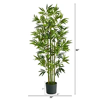 5ft. Potted Bamboo Artificial Tree