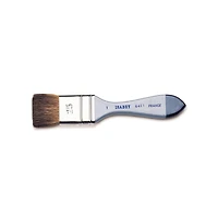 Isabey Series 6421 Squirrel Short Handle Flat Wash Brush