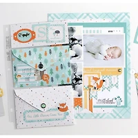 Echo Park™ Hello Baby Boy Collection Kit, 12" x 12"