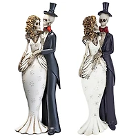 Design Toscano Skeleton Bride & Groom Statues, 2ct.
