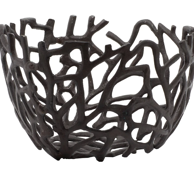 Aluminum Coastal Decorative Bowl Set