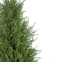 5ft. Unlit Artificial Cedar Pine Arborvitae Tree in Urn Style Pot