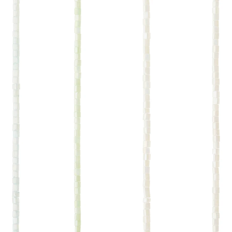 Pastel Glass Cube Beads, 3.5mm by Bead Landing™