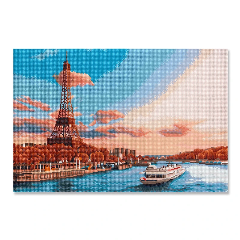 Eiffel Tower River Diamond Art Kit by Make Market®