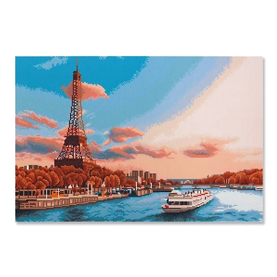 Eiffel Tower River Diamond Art Kit by Make Market®