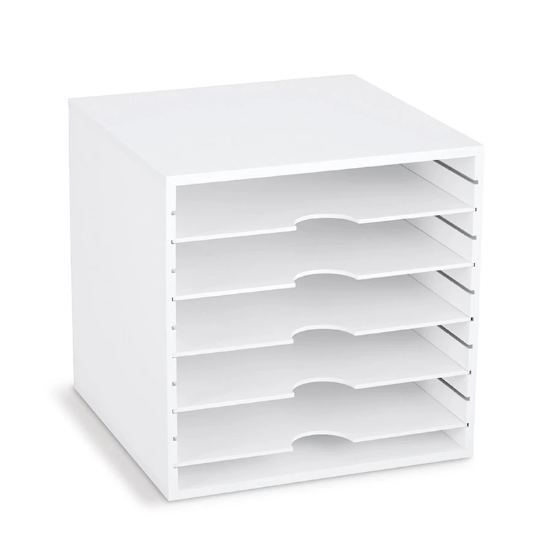 16" White Modular 5-Panel Cube by Simply Tidy®