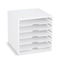 16" White Modular 5-Panel Cube by Simply Tidy®