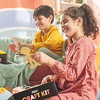 Arteza® Kids Felt Craft Kit, Puppet/People