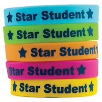Teacher Created Resources Star Student Wristbands, 6 Packs of 10