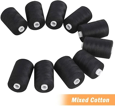NEX™ Black Cotton Sewing Thread, 10ct.