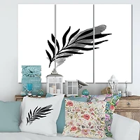 Designart - Abstract Tropical Leaf I