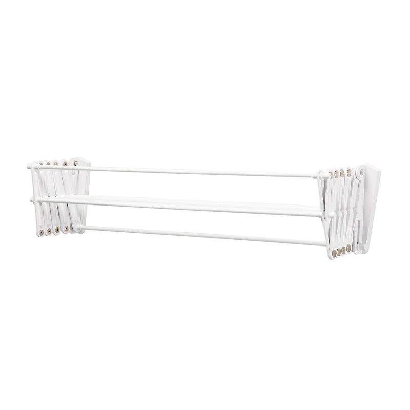 Woolite 24" Wide Collapsible Wall-Mount Drying Rack
