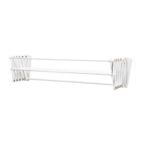 Woolite 24" Wide Collapsible Wall-Mount Drying Rack