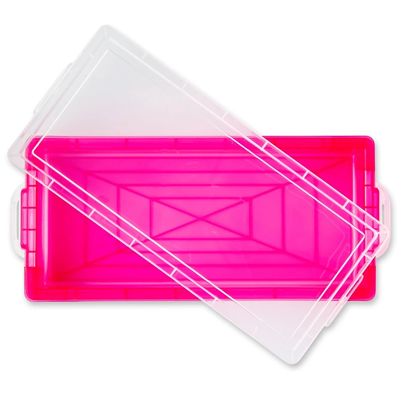 Pink Stacking Pencil Box by Simply Tidy™