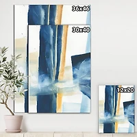 Designart - Indigo Panel IV