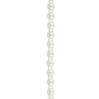5.8mm Round Flatback Plastic Pearl Bead Garland