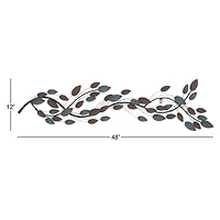 Rustic Metal Traditional Leaves Wall Decoration