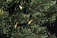 7ft. Pre-Lit Cashmere Pencil Artificial Christmas Tree, Warm White LED Lights by Ashland®