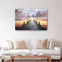 Blue Way Canvas Giclee
