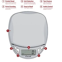Escali Pico Pocket Scale