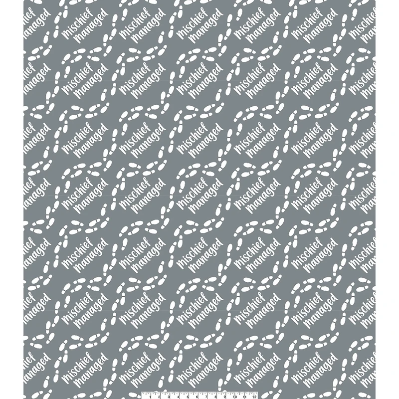 Harry Potter™ 57" x 70" Marauder's Map™ No Sew Fleece Throw Kit