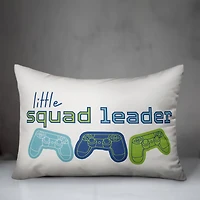 Little Squad Leader 20" x 14" Indoor/Outdoor Pillow