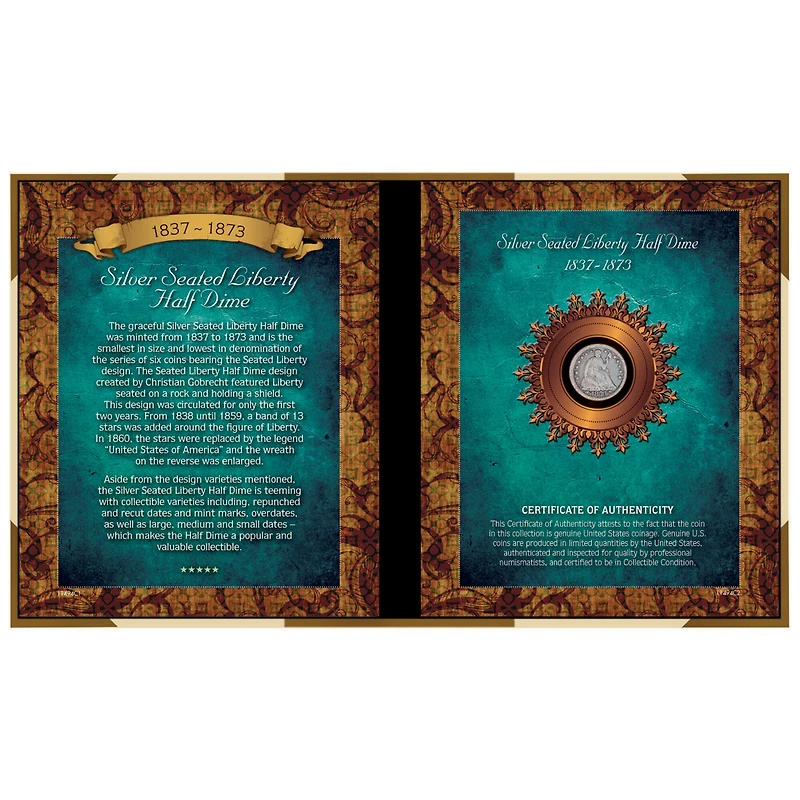 Silver Seated Liberty Half Dime