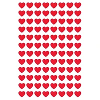 Trend Enterprises® superShapes Red Hearts Stickers, 6 Packs of 800ct.