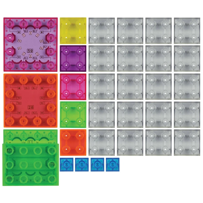 E-Blox® Circuit Blox™ Circuit Board Building Block Lights Set, 32 Pieces