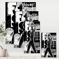 Designart - Monochrome Cyborg Body II