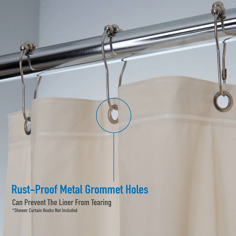 Bath Bliss Splash Guard Shower Liner