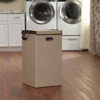 Household Essentials 26" Laundry Hamper with Lid