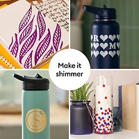 Cricut® Smart Vinyl™ Matless Permanent Rainbow Shimmer Vinyl