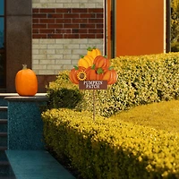 Glitzhome® 42" Fall Metal Pumpkins Stack Yard Stake