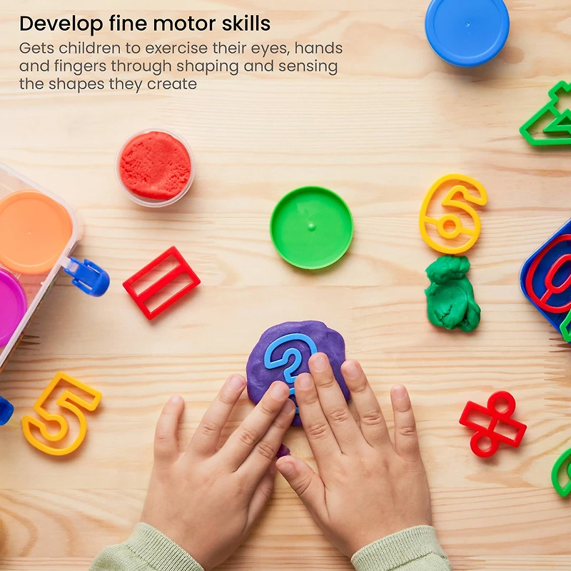 Arteza® Kids Numeric Dough Kit, 21 pcs