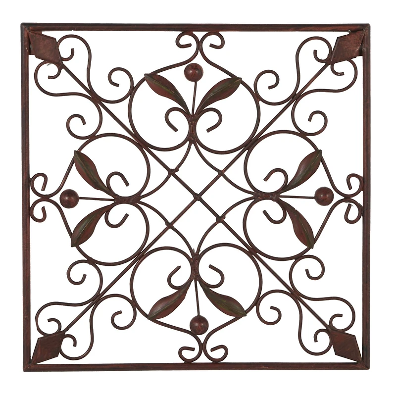 Brown Metal Rustic Wall Décor Set, 4ct.