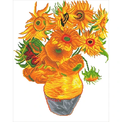 Diamond Dotz® Van Gogh Sunflowers Diamond Painting Kit