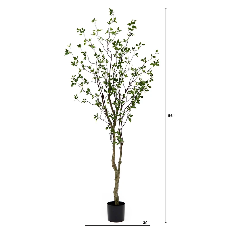 8ft. Minimalist Citrus Artificial Tree 