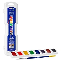 Prang® 8-Color Half Pan Watercolor Set with Brush, 3ct.