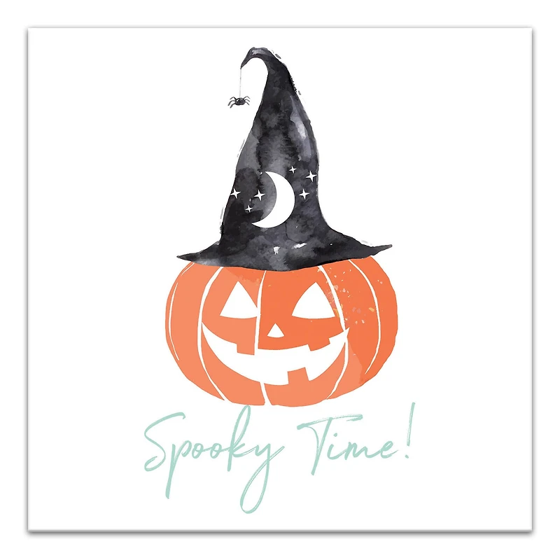 Spooky Time Canvas Wall Art