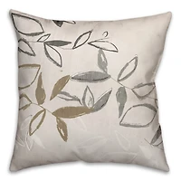 Abstracted Branches Indoor & Outdoor Throw Pillow