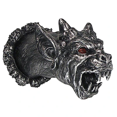 Design Toscano 9.5" Gothic Gargoyle Cathedral Devil Dog Illuminated Wall Sculpture