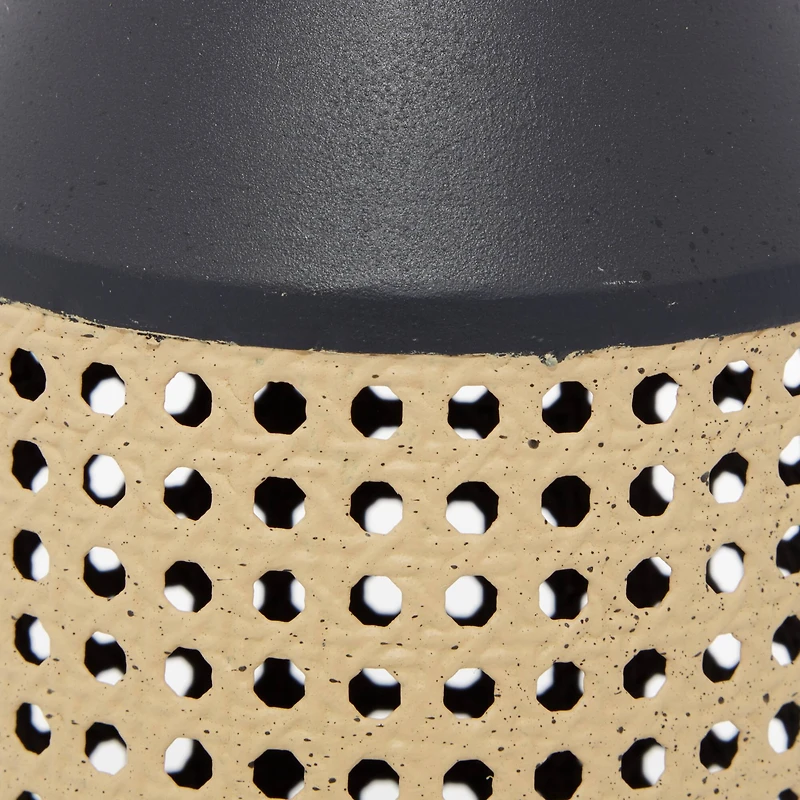 The Novogratz Set of 3 Brown Metal Contemporary Vase 24", 20", 18"