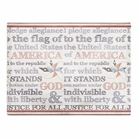 Pledge of Allegiance Poly Twill Placemat