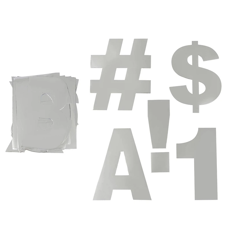 7" Holographic Project Letters, Numbers & Characters by B2C™