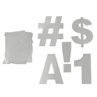 7" Holographic Project Letters, Numbers & Characters by B2C™